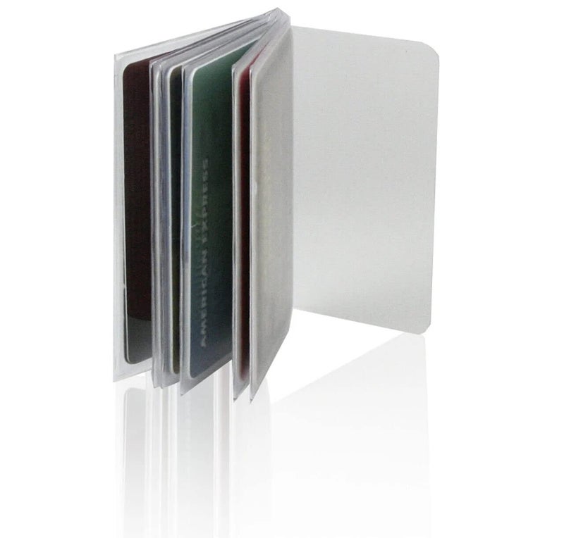 Marshal Set of 2 Heavy Duty Vinyl 6 Pages Insert for Bifold or Trifolds Wallet MADE IN USA - Image 3